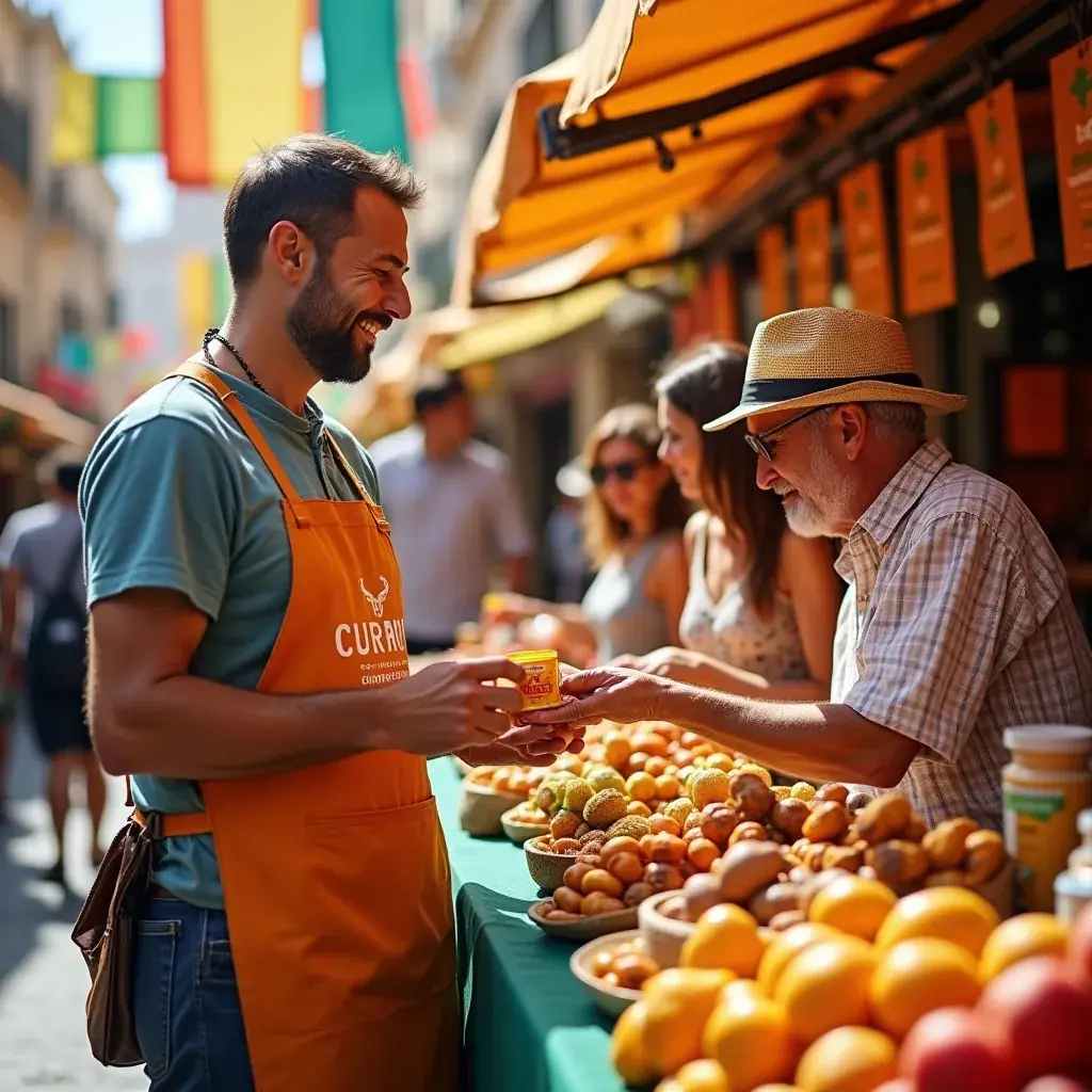 Cápsulas de cúrcuma con un fondo de ingredientes naturales.