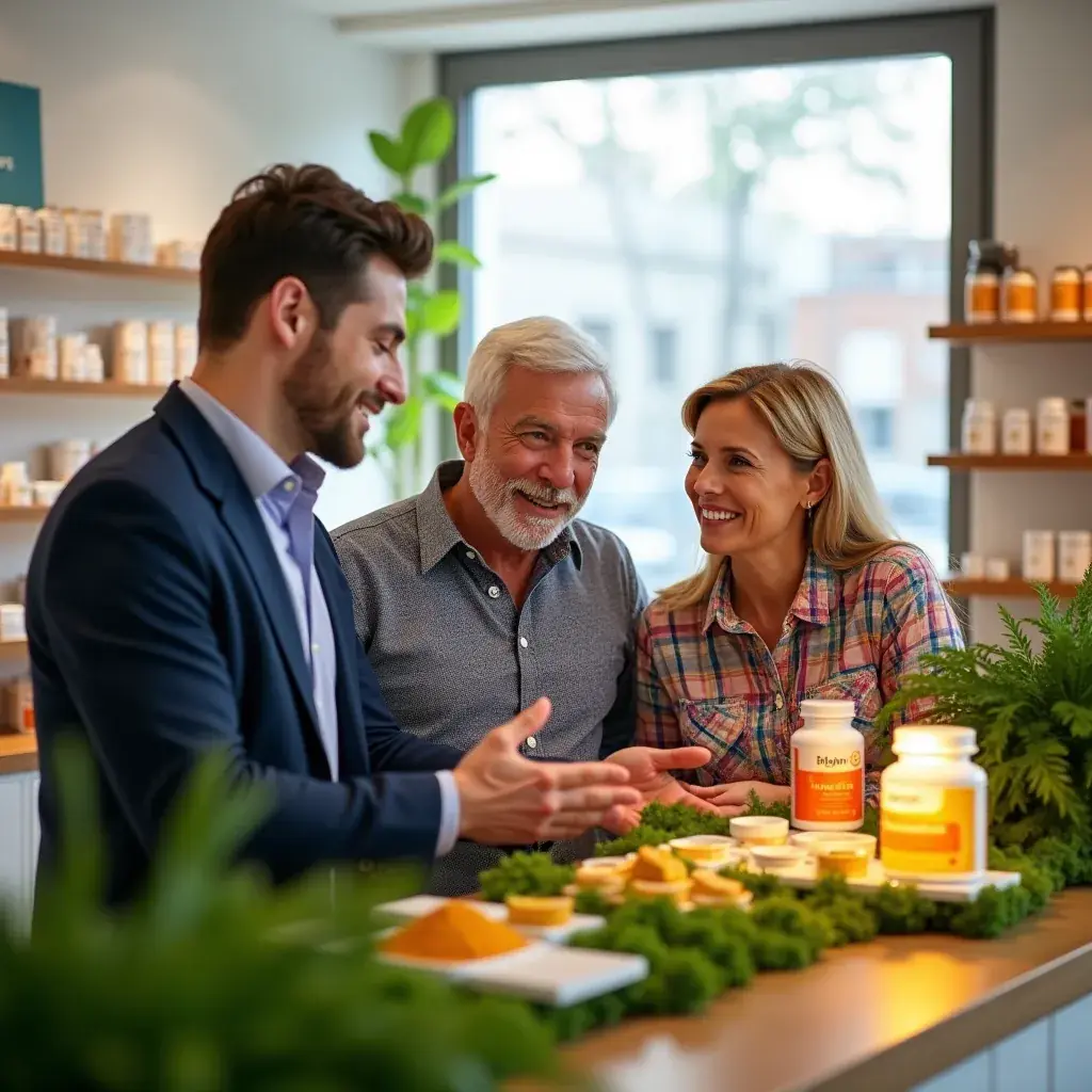 Ilustración de la cúrcuma fresca y sus propiedades.